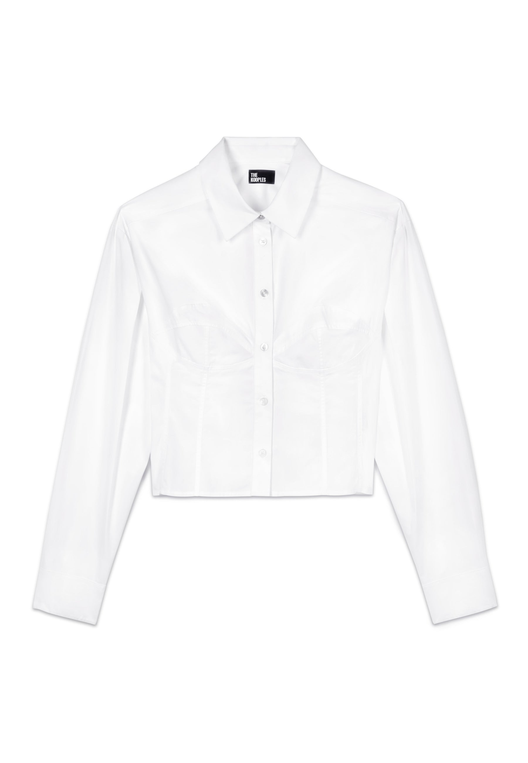 The Kooples - Chemise A Manches Longues Detail Bustier