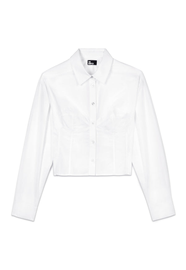 The Kooples - Chemise A Manches Longues Detail Bustier