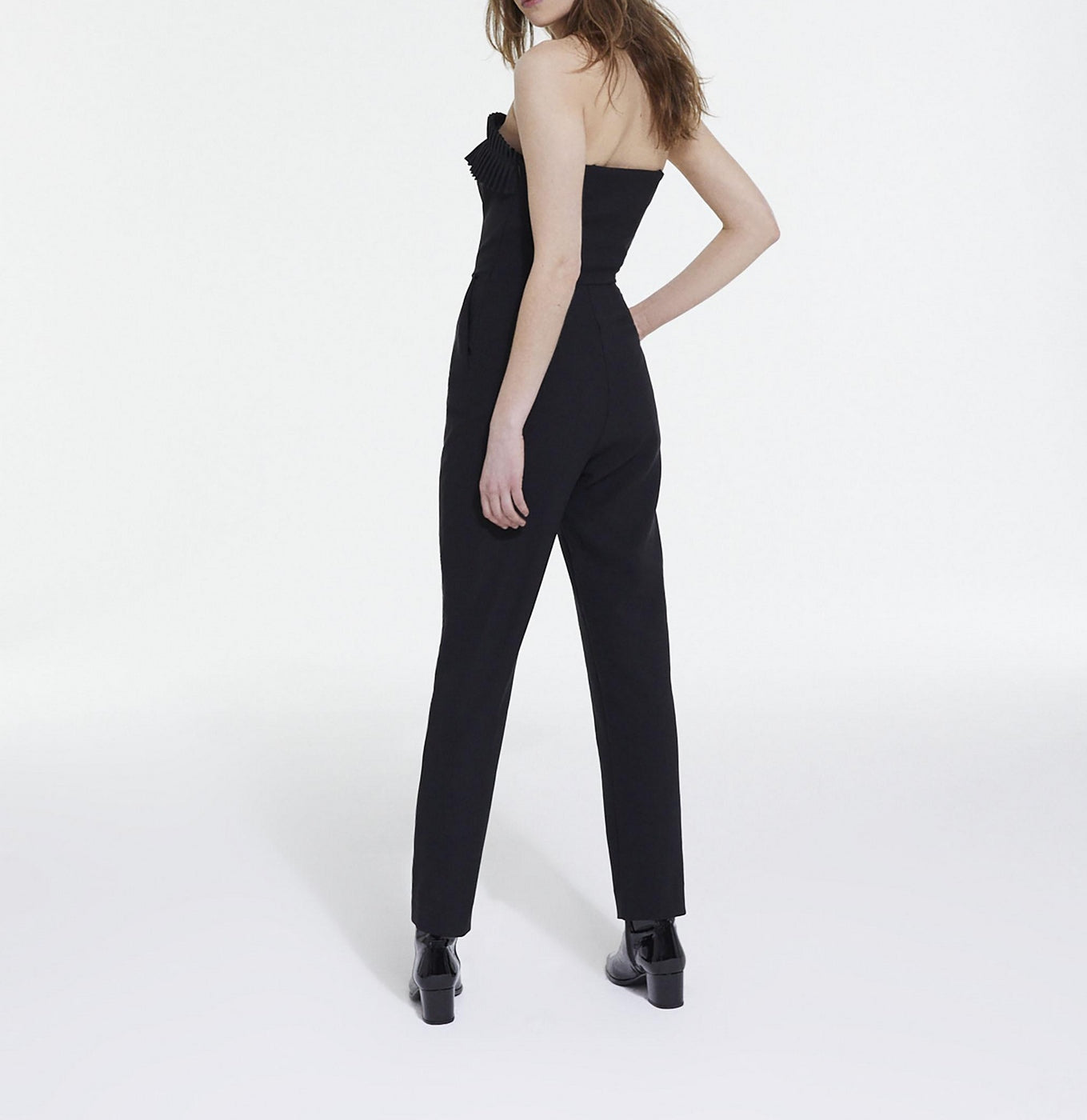 The Kooples - Combinaison Bustier - Noir - Femme