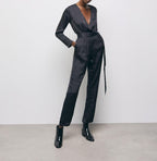 The Kooples - Combinaison - Noir - Femme