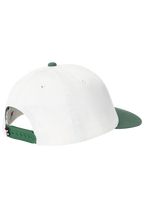 Casquette Snapback 6 Panneaux Non Structurée - Aigrette-Vert Bouquet