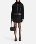 The Kooples - Veste En Cuir De Mouton - Noir - Femme
