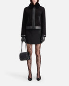 The Kooples - Veste En Cuir De Mouton - Noir - Femme