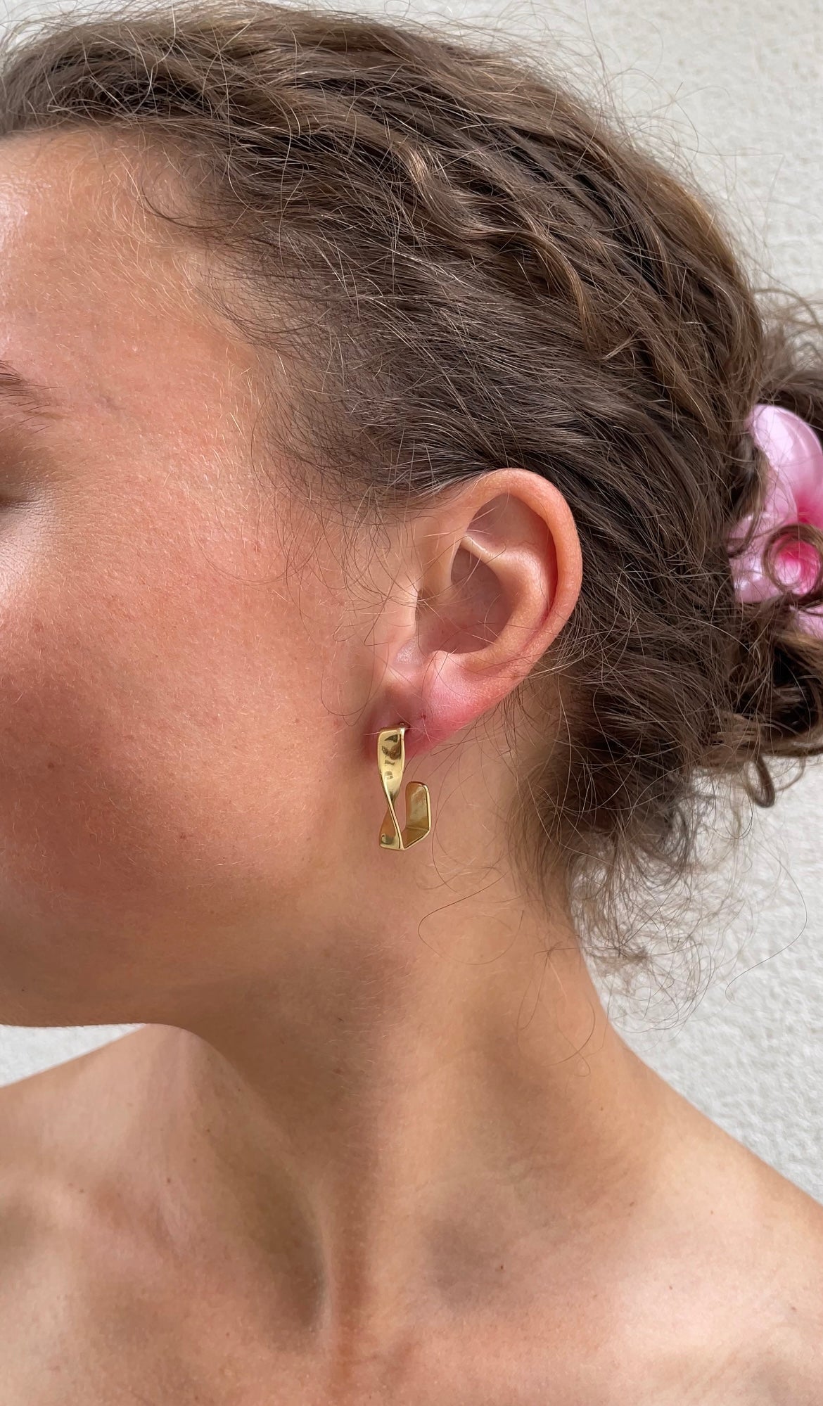 Boucles D'Oreilles Twisted Cubic