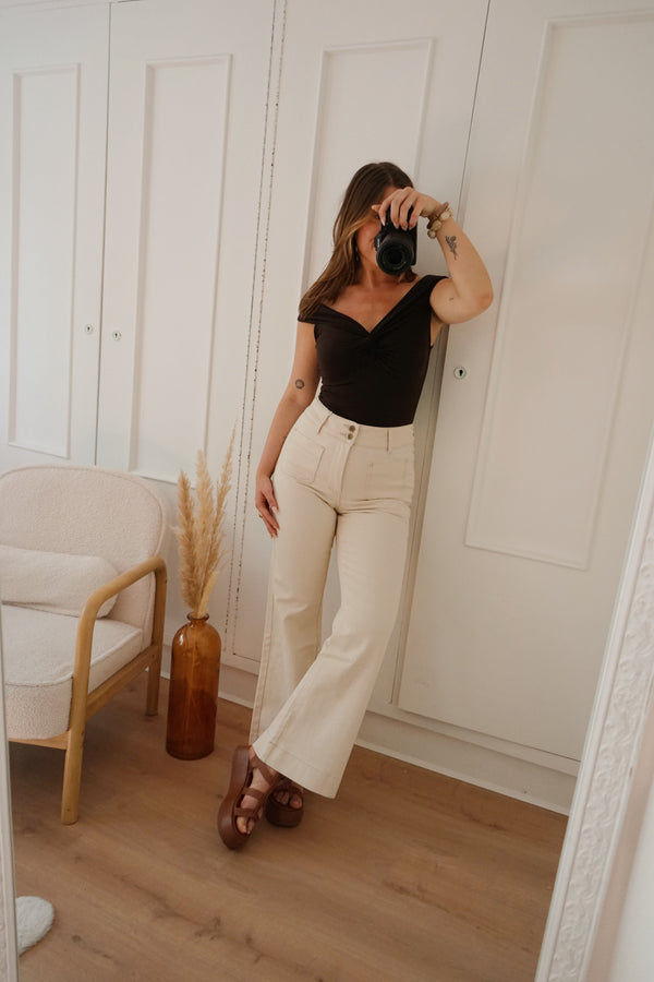 Jean Elenette Beige