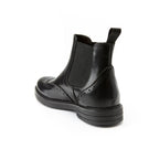 Frank Daniel - Bottines Chelsea À Bout Ailé - Noir - Homme