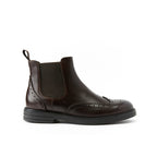 Frank Daniel - Bottes Chelsea À Bout Ailé - Marron Foncé - Homme