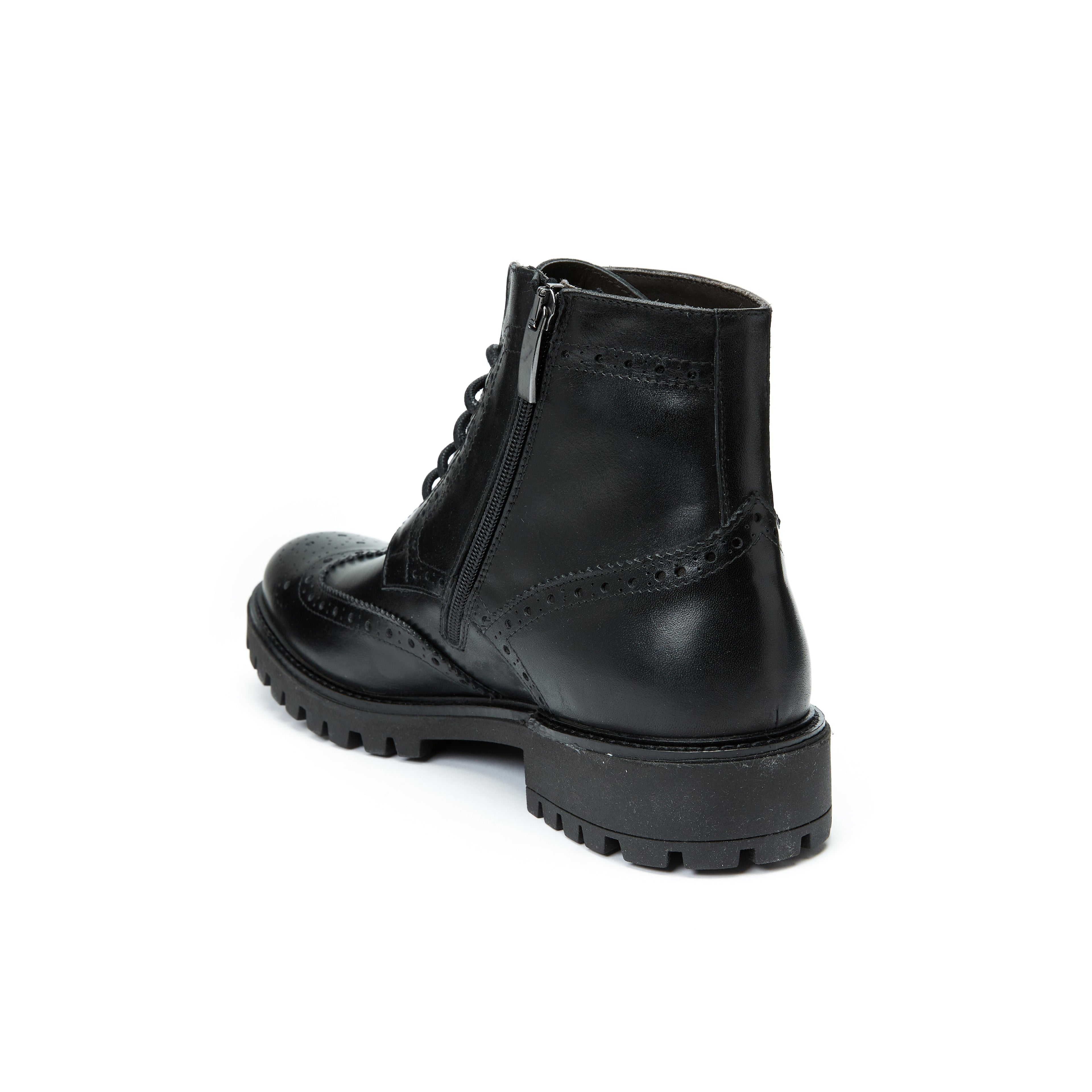 Frank Daniel - Bottines À Enjoliveurs À Ailettes - Noir - Homme