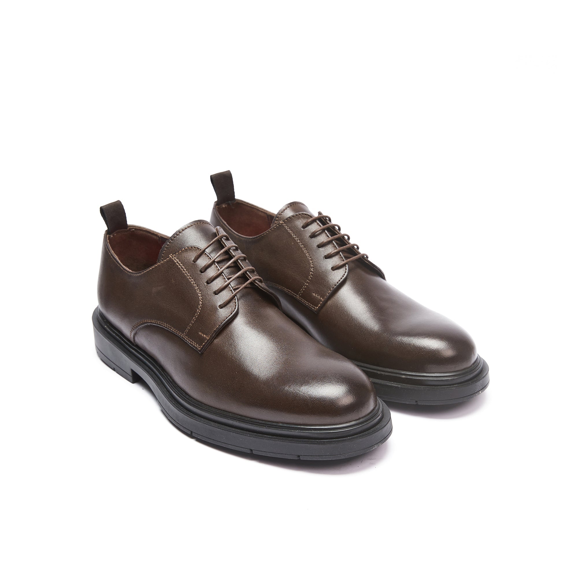 Frank Daniel - Derby - Marron Foncé - Homme