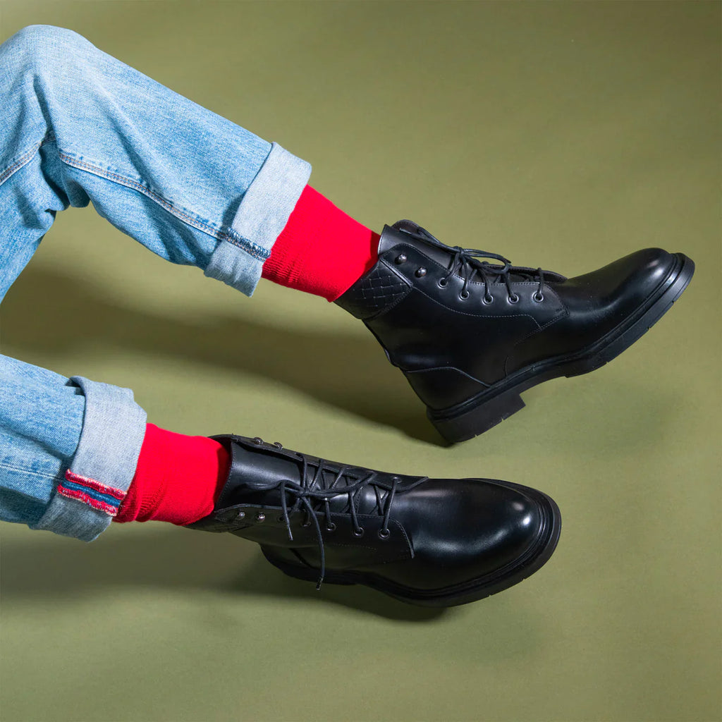 Frank Daniel - Cheville Derby Noir - Noir - Homme
