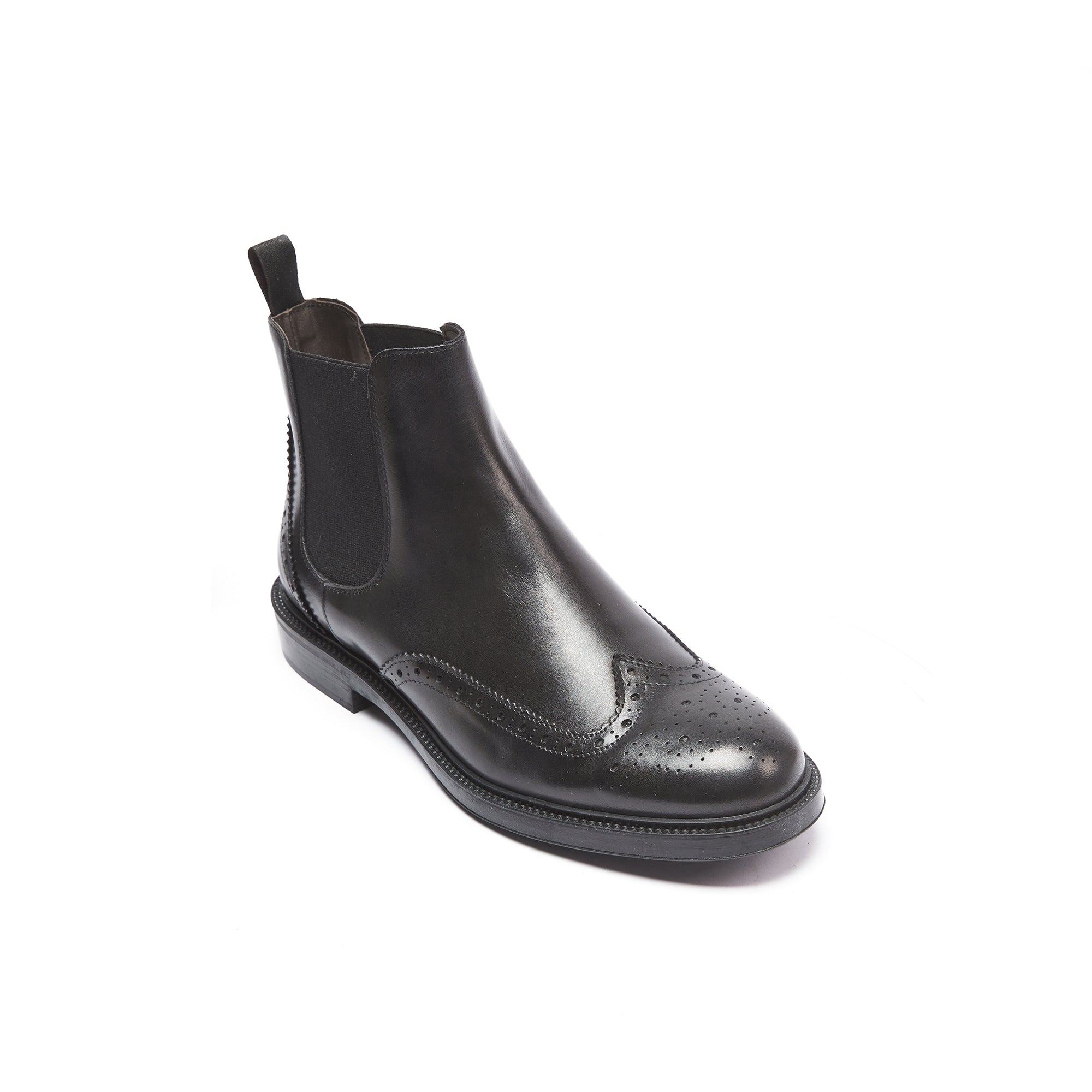 Frank Daniel - Bottines Chelsea À Motif Fleuri - Noir - Homme
