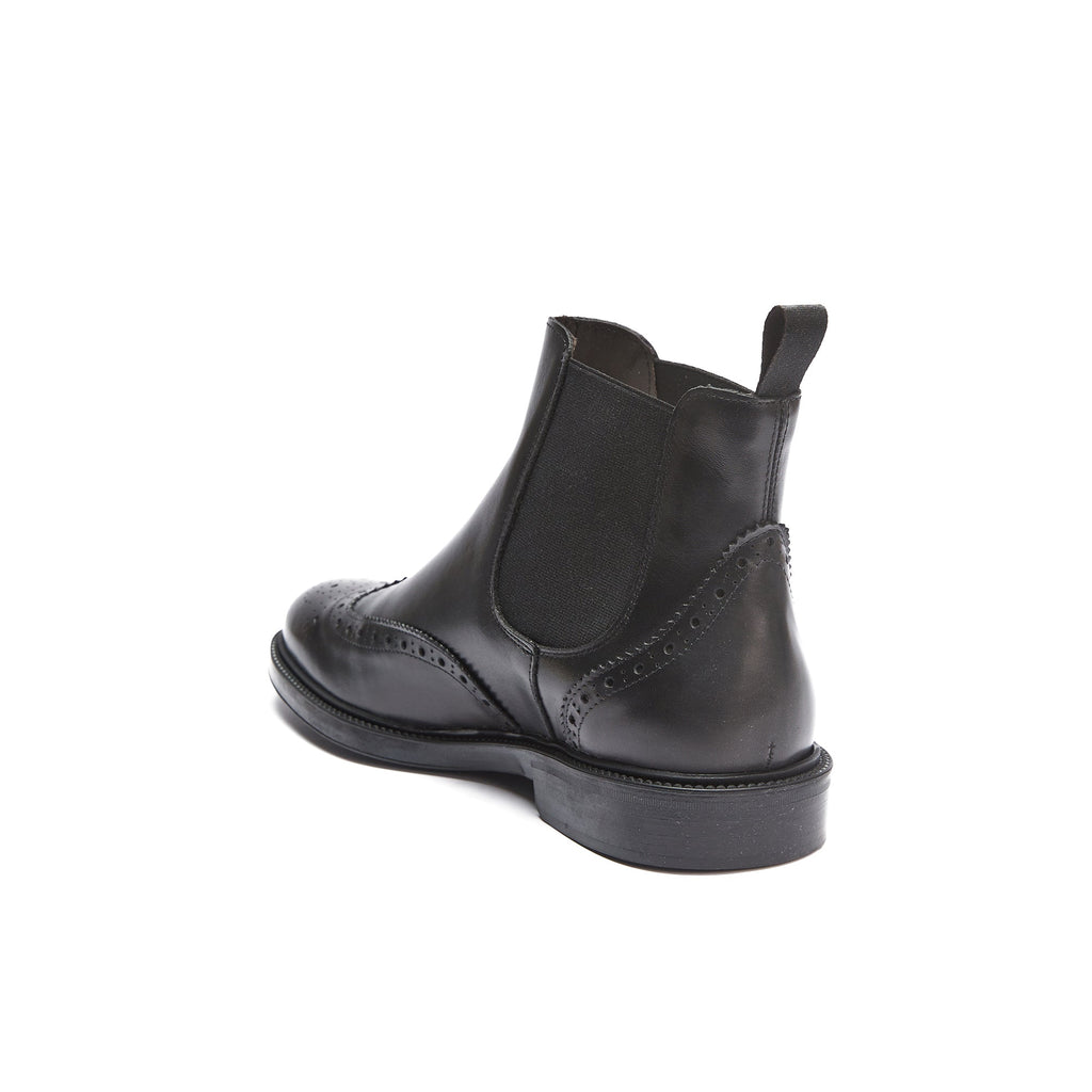 Frank Daniel - Bottines Chelsea À Motif Fleuri - Noir - Homme