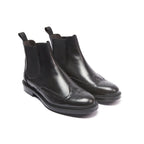 Frank Daniel - Bottines Chelsea À Motif Fleuri - Noir - Homme