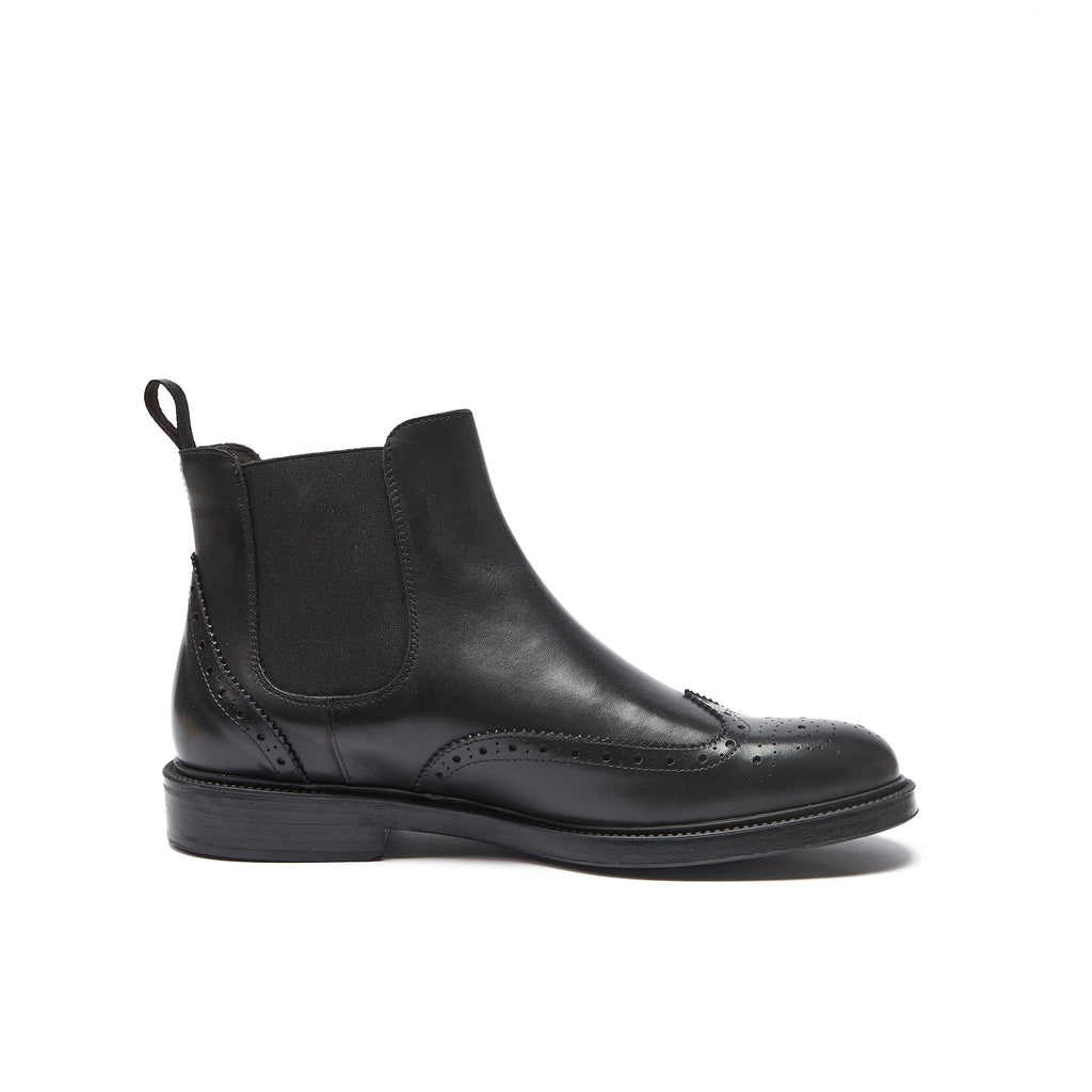 Frank Daniel - Bottines Chelsea À Motif Fleuri - Noir - Homme