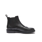 Frank Daniel - Bottines Chelsea À Motif Fleuri - Noir - Homme