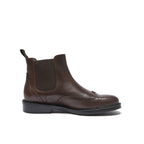 Frank Daniel - Bottes Chelsea À Bout Ailé - Marron Foncé - Homme