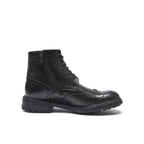 Frank Daniel - Bottines À Enjoliveurs À Ailettes - Noir - Homme