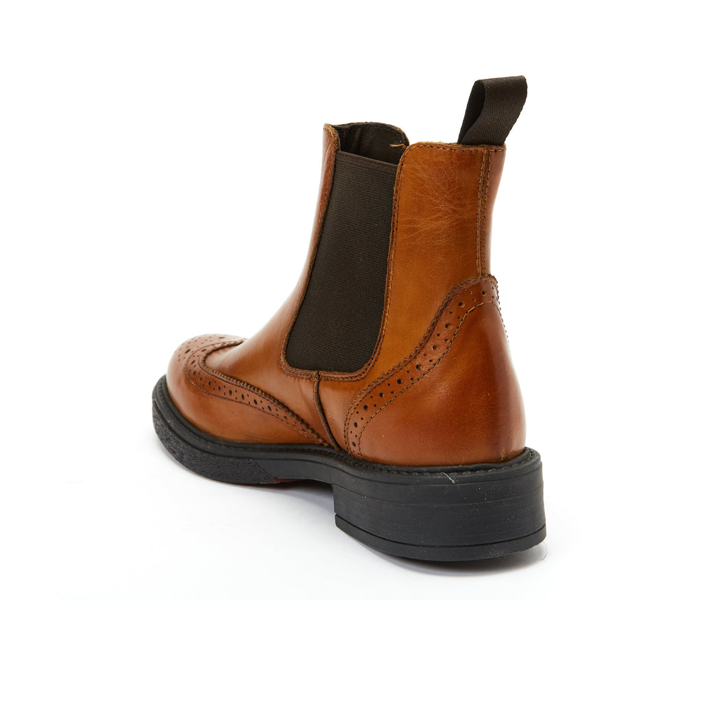 Frank Daniel - Bottes Chelsea À Aile - Marron - Femme