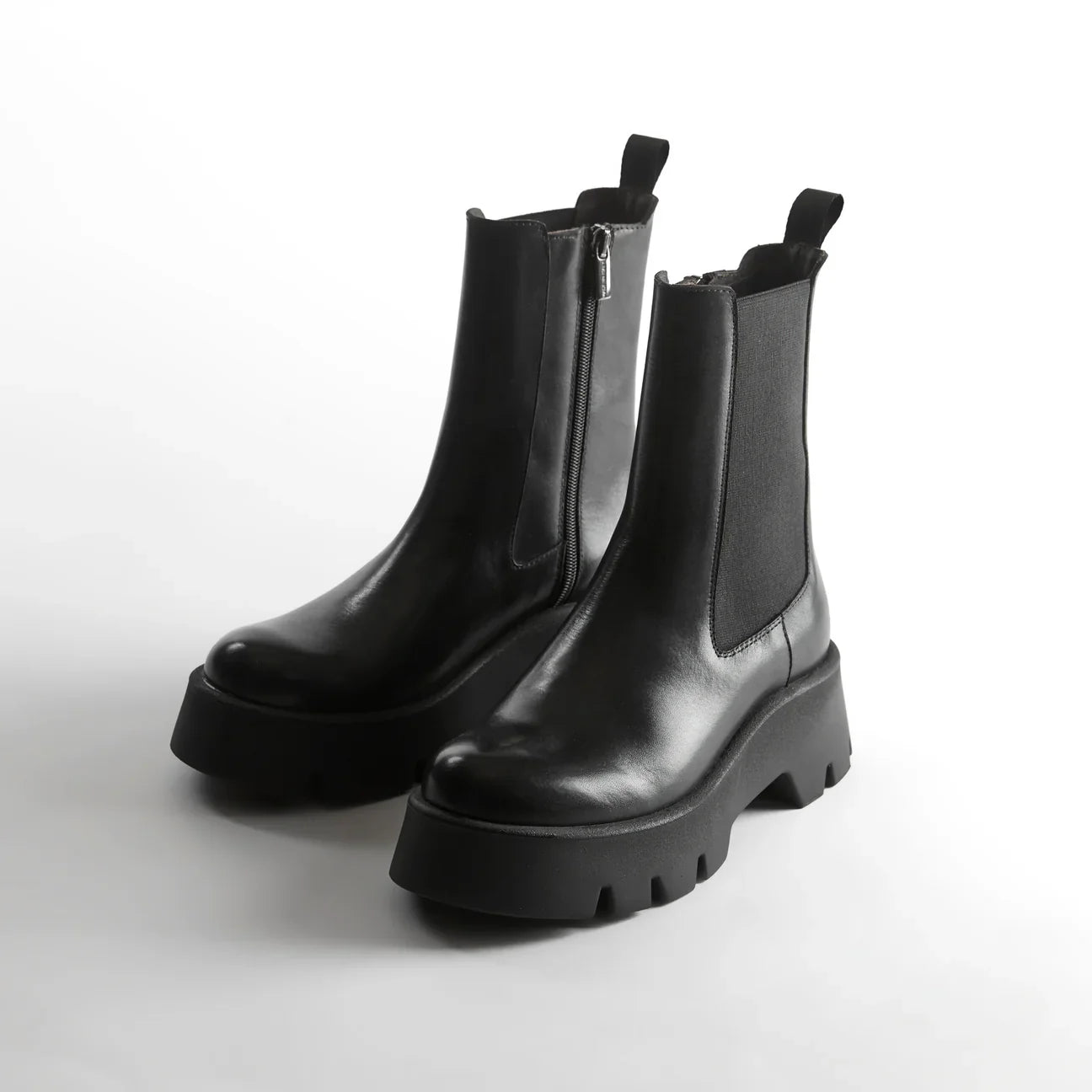 Frank Daniel - Bottes Chelsea - Noir - Femme