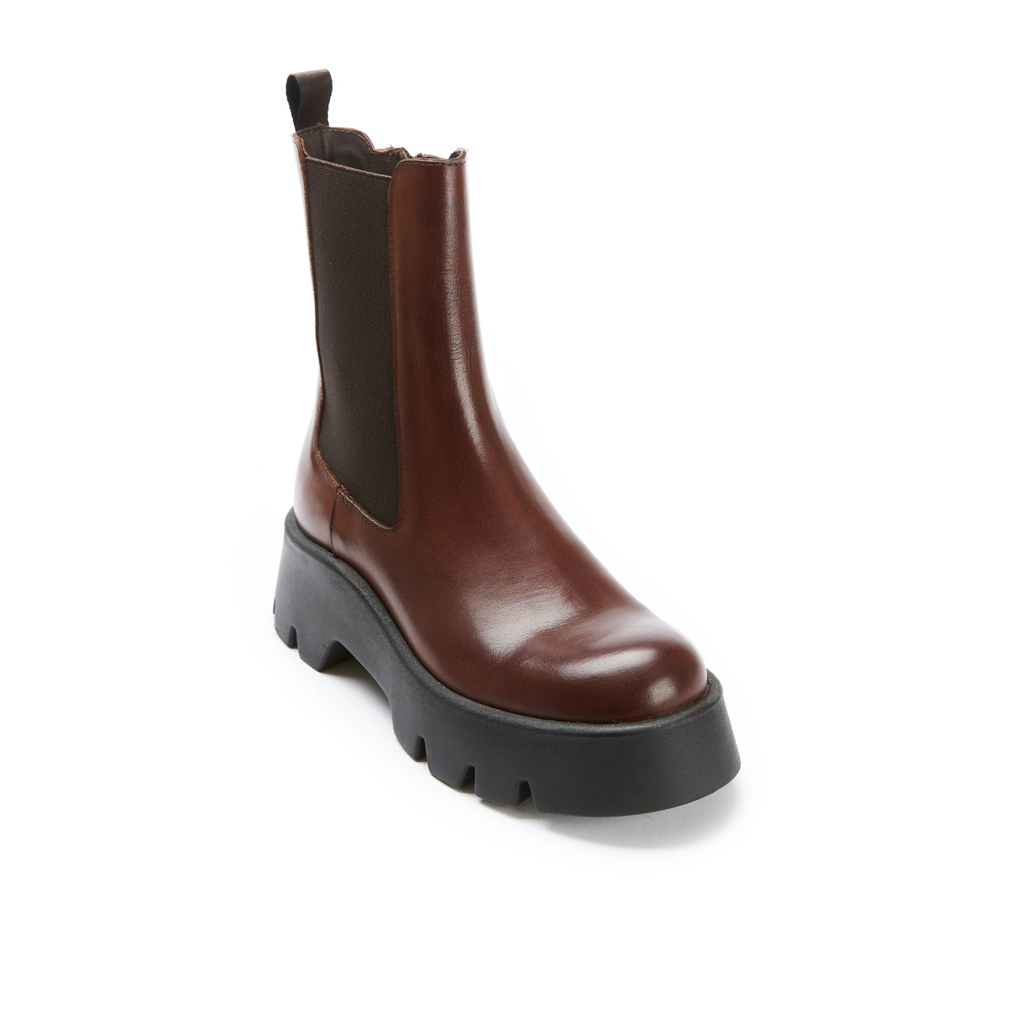 Frank Daniel - Bottes Chelsea - Marron - Femme