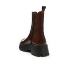 Frank Daniel - Bottes Chelsea - Marron - Femme