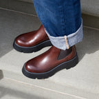 Frank Daniel - Bottes Chelsea - Marron - Femme