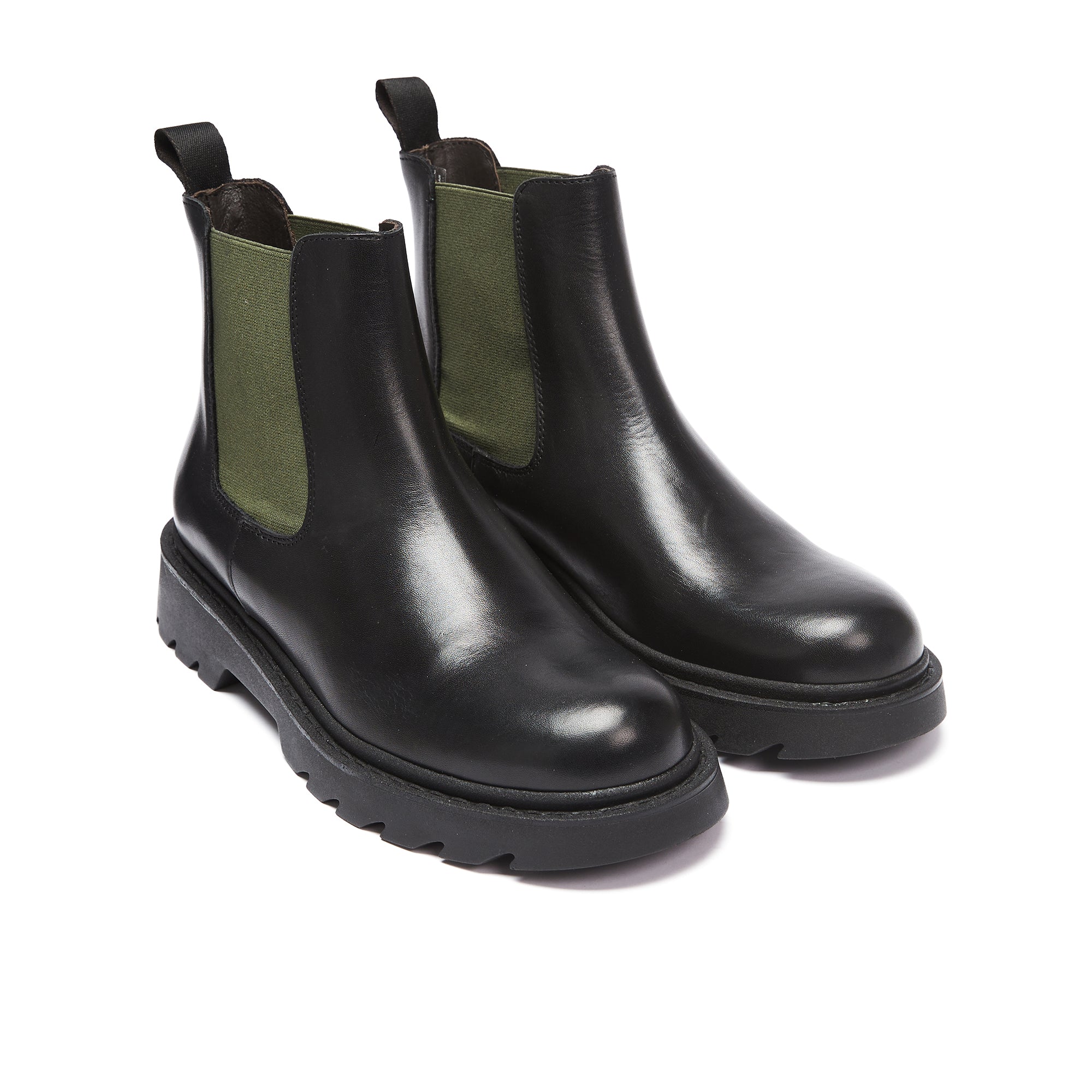 Frank Daniel - Bottes Chelsea - Noir - Femme