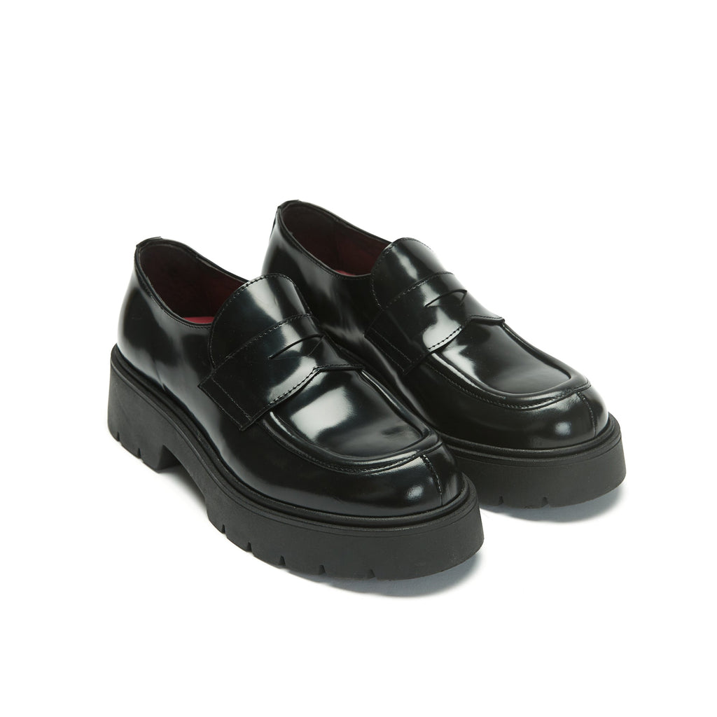Frank Daniel - Mocassin Penny - Noir - Femme