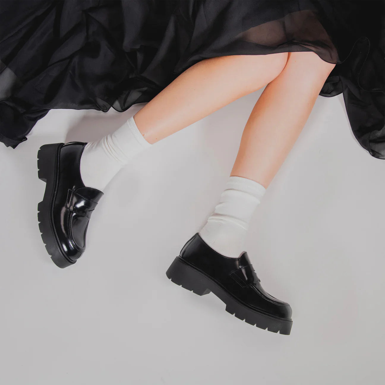 Frank Daniel - Mocassin Penny - Noir - Femme