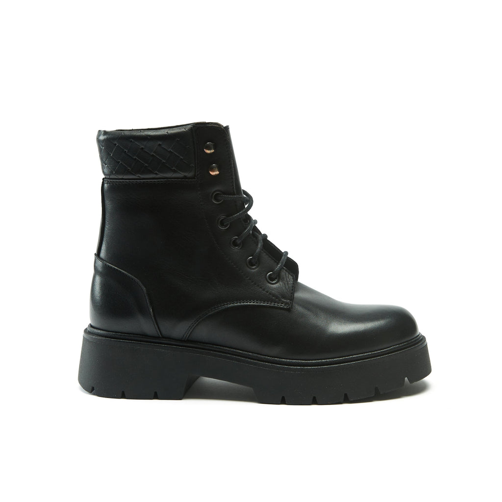 Frank Daniel - Bottine Derby - Noir - Femme