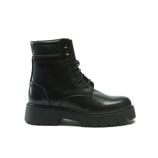 Frank Daniel - Bottine Derby - Noir - Femme