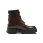 Frank Daniel - Bottine Derby - Marron - Femme