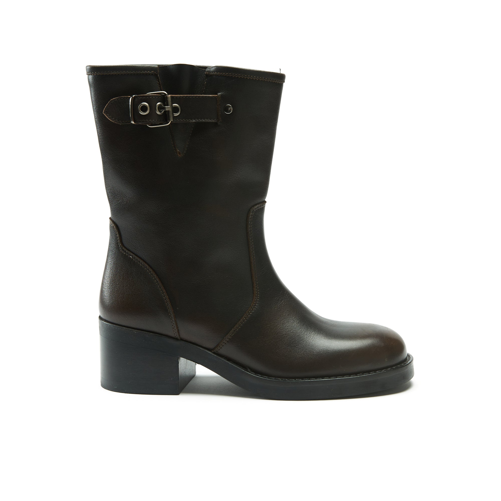 Frank Daniel - Bottes De Motarde - Marron - Femme