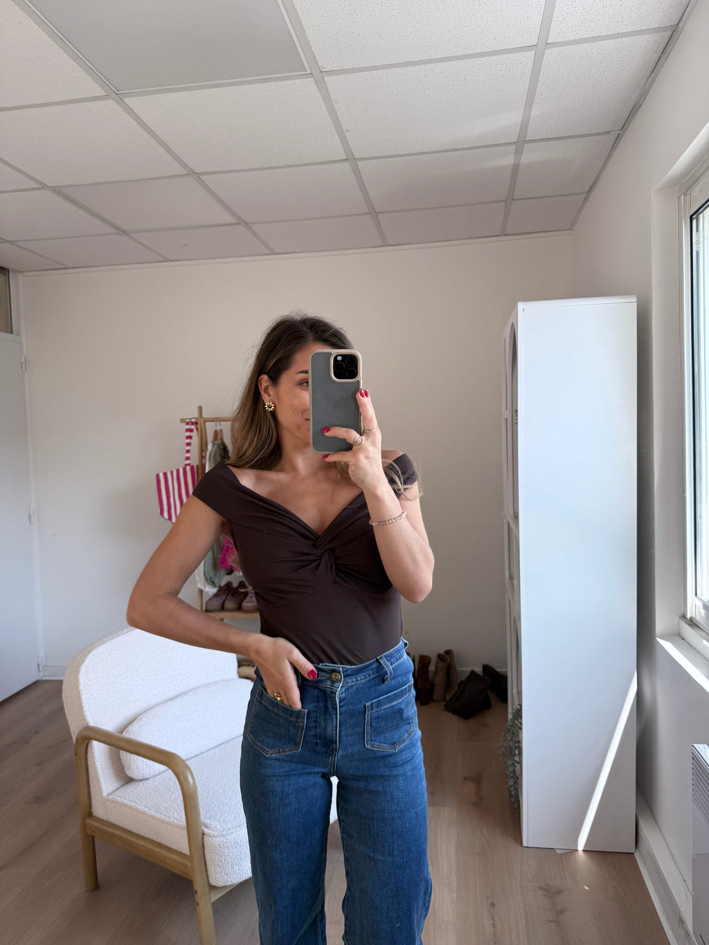 Top Carla Chocolat