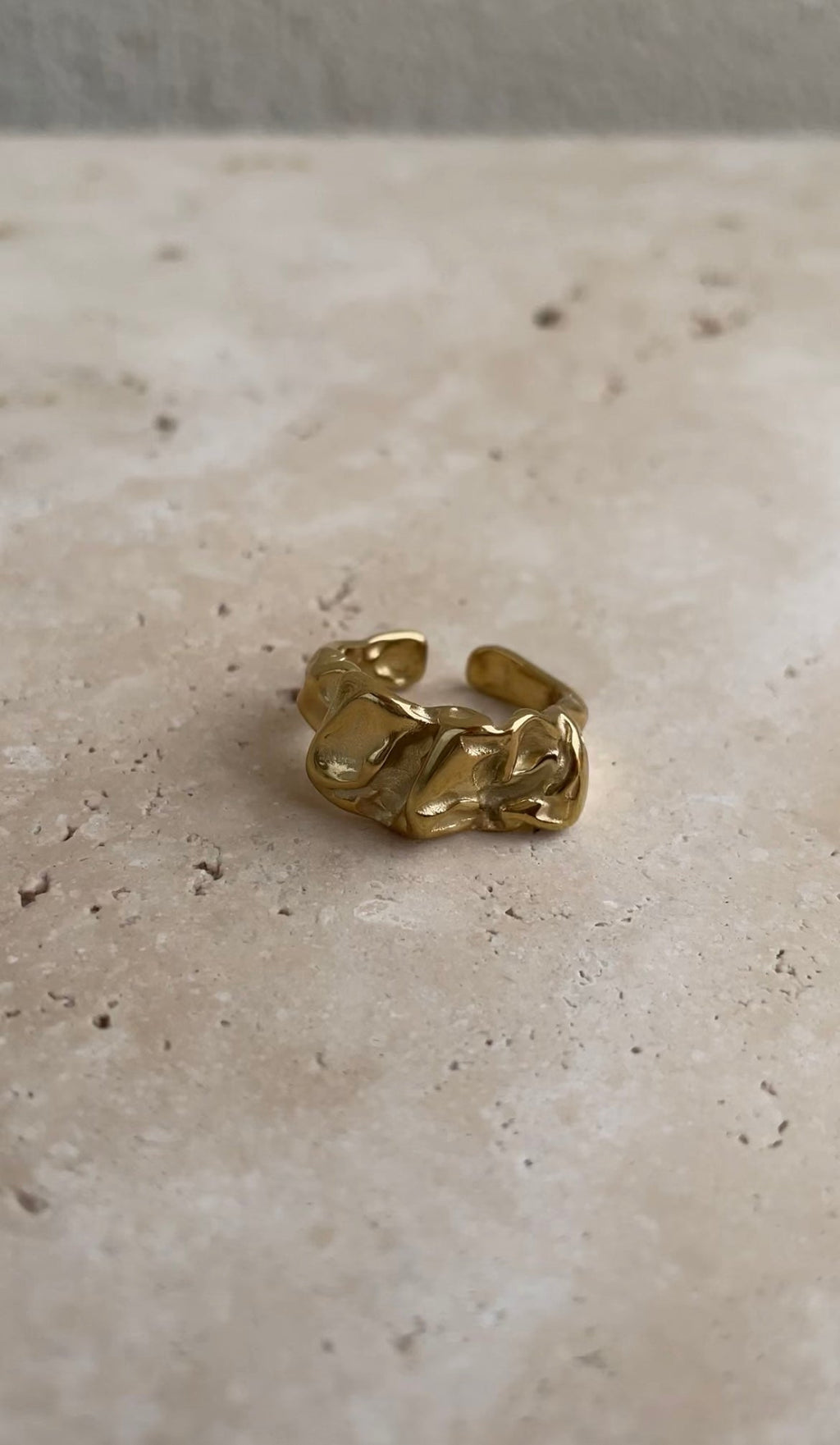 Bague Textured