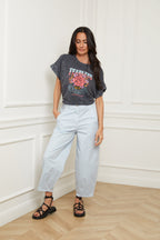Tee Shirt Roses - Gris