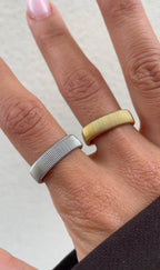Bague Stripped