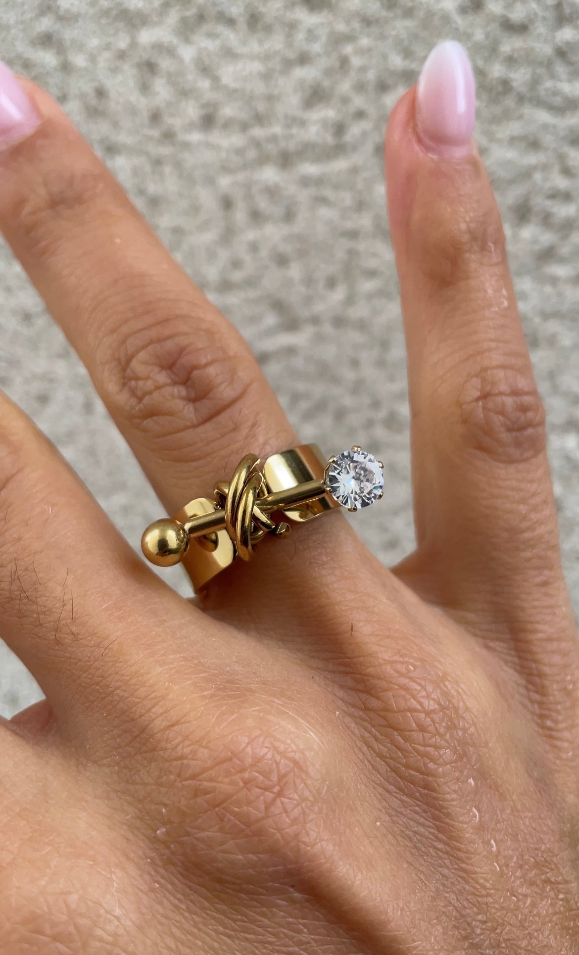 Bague Piercing