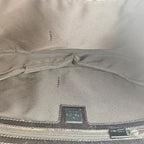 Fendi Baguette Toile Zucchino Jacquard Marron