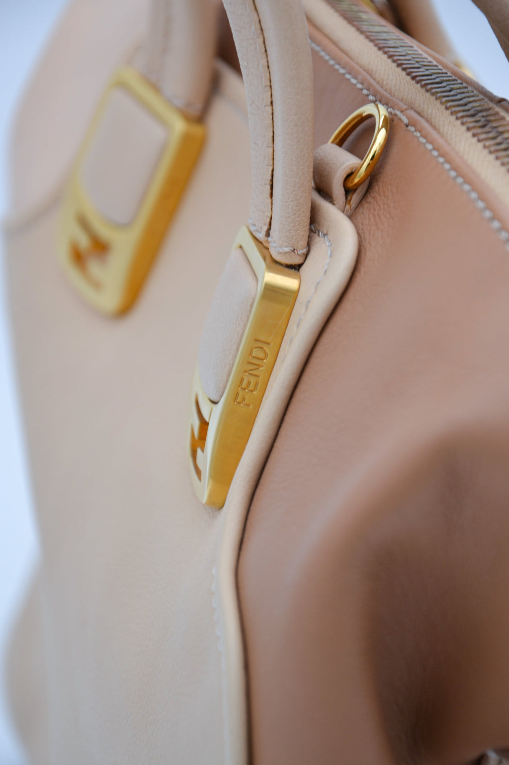 Sac Fendi Caméléon Bicolore En Cuir
