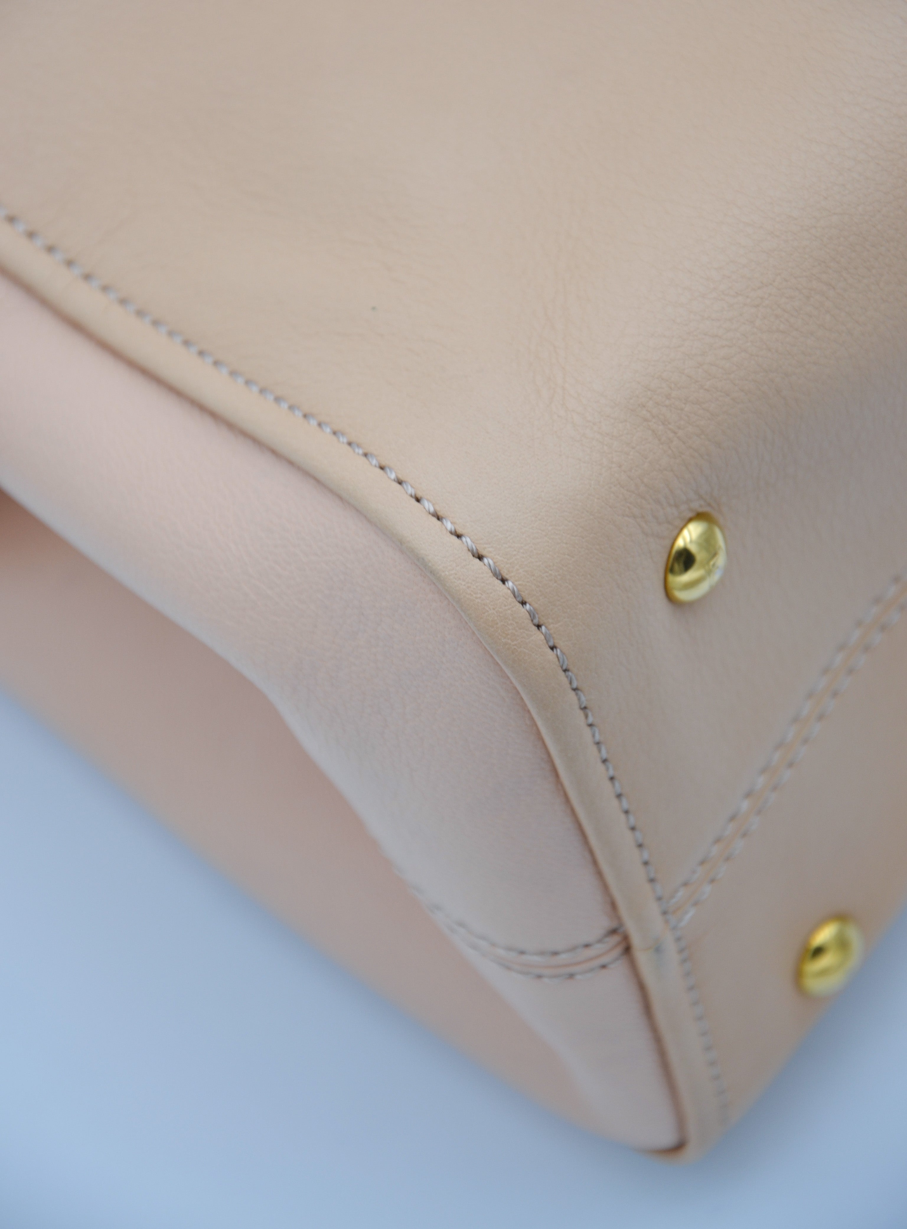 Sac Fendi Caméléon Bicolore En Cuir