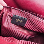 Fendi Mama Baguette Cuir Rouge