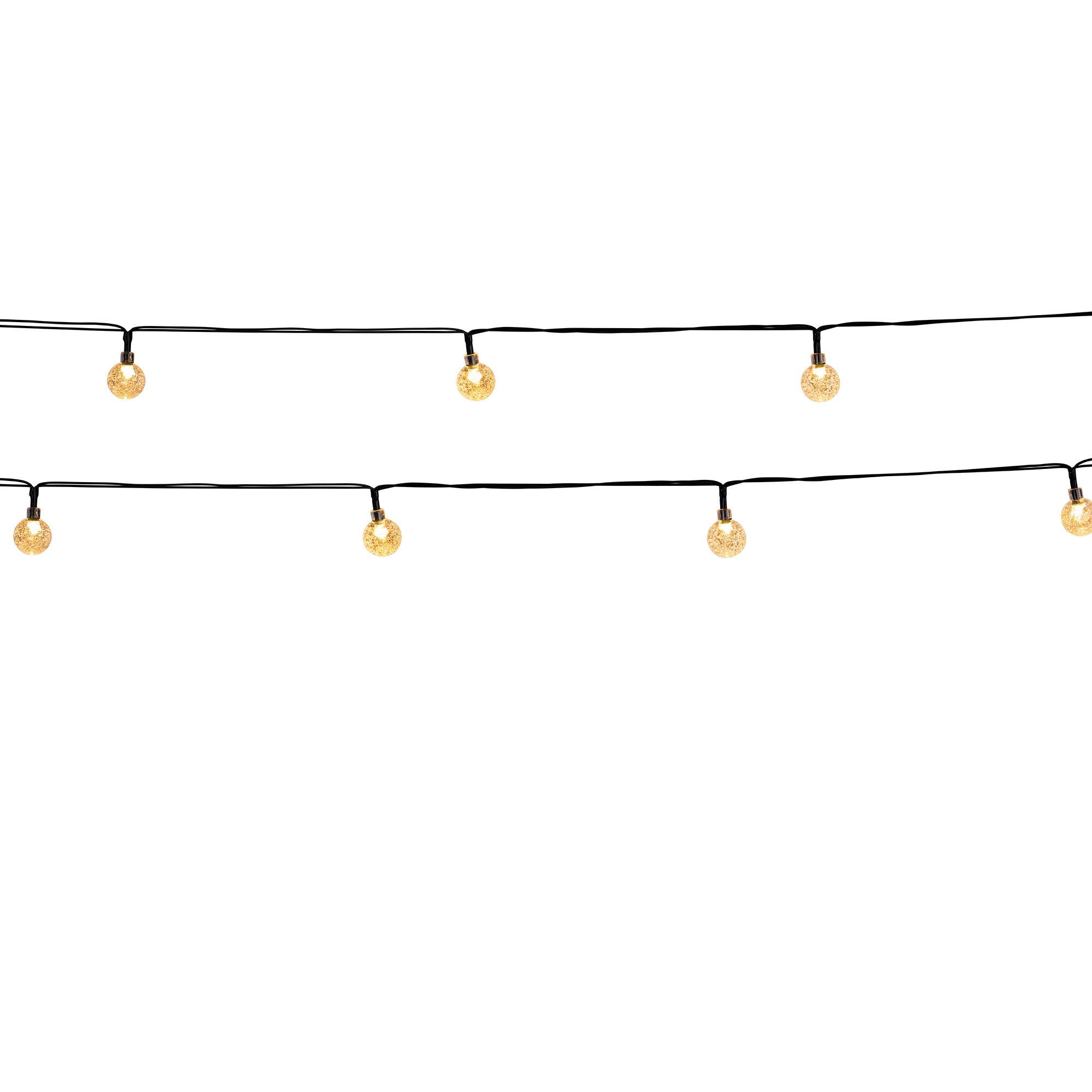 Festy - Guirlande Solaire - Plastique - Transparent