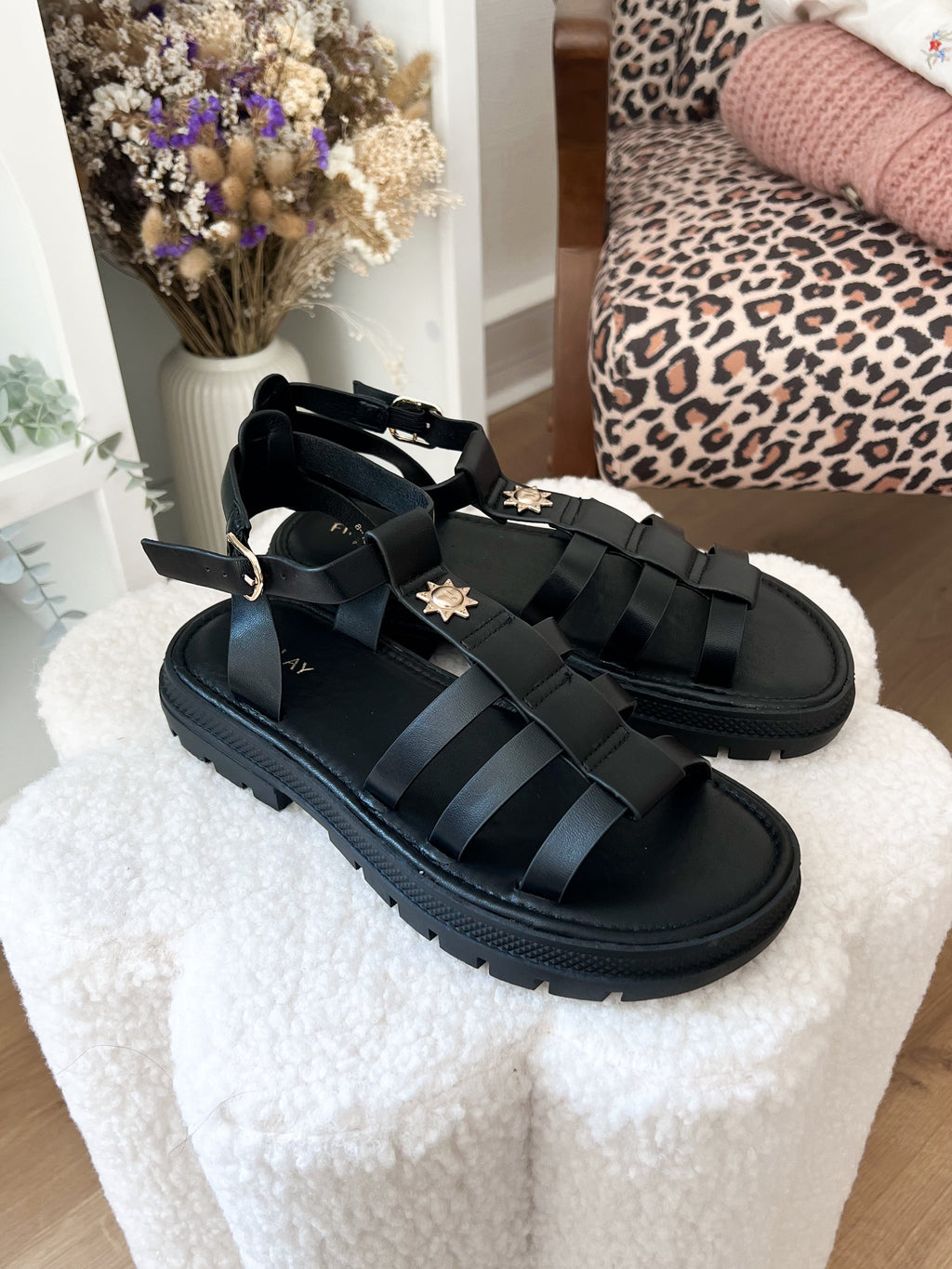 Sandales Amalia Noires