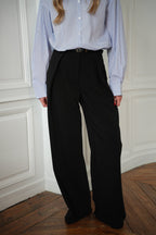 Pantalon Droit Sandro - Noir