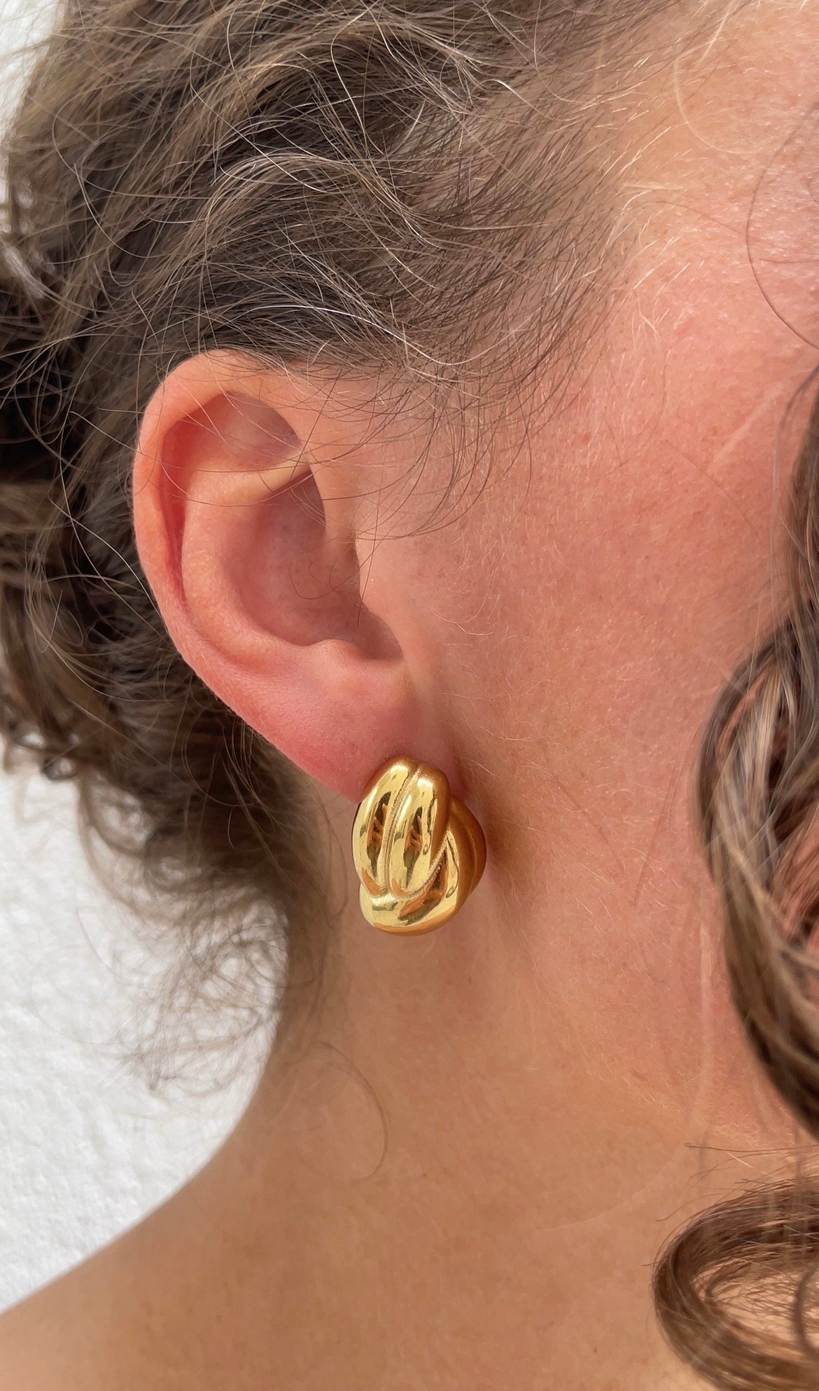 Boucles D'Oreilles Small Brioche