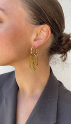 Boucles D'Oreilles Asymmetric Grunge