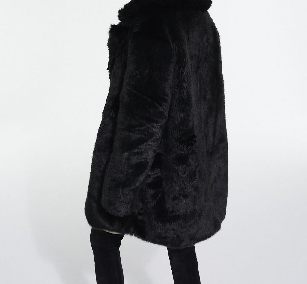 The Kooples - Fausse Fourrure Manches Longues - Femme