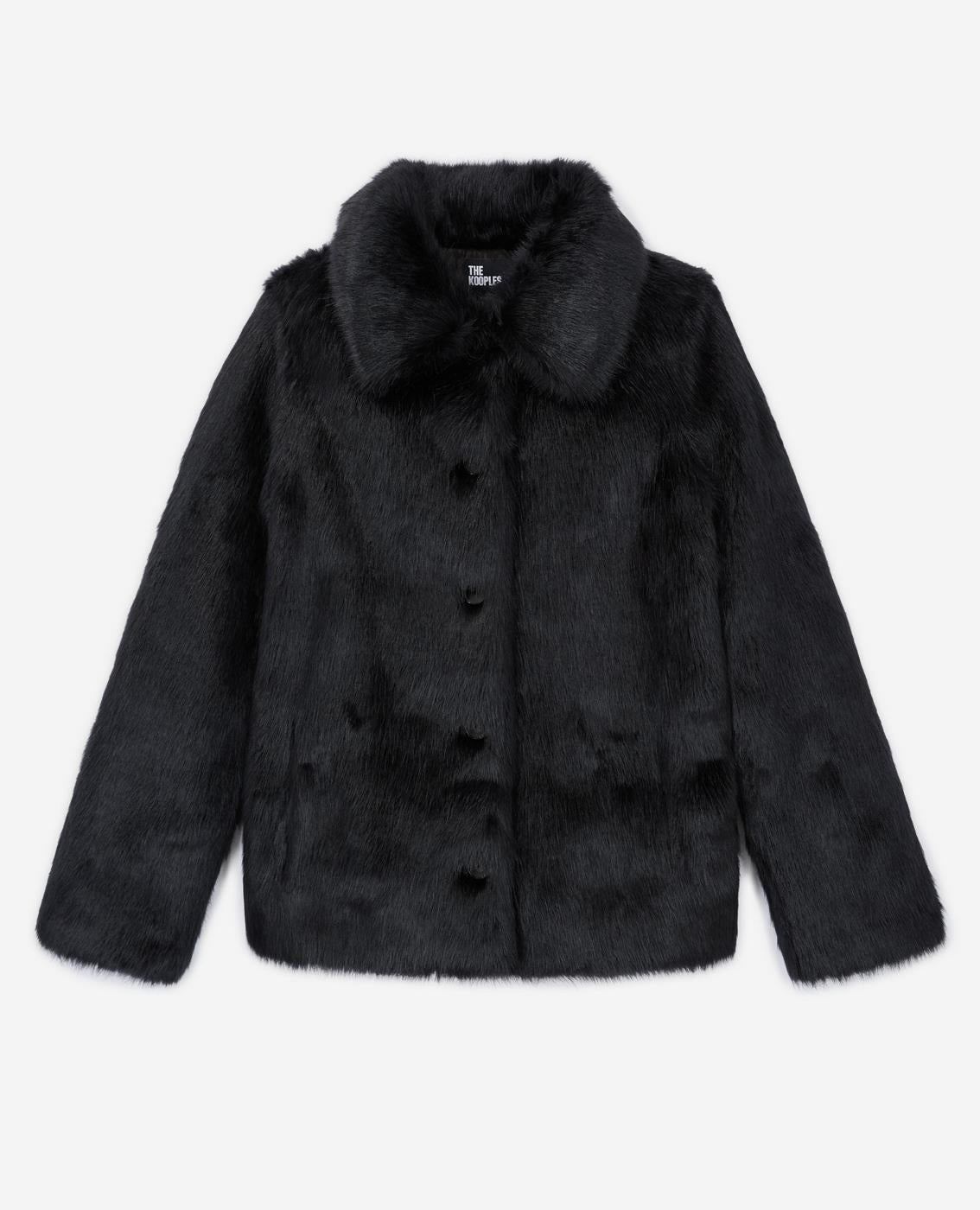 The Kooples - Fausse Fourrure Manches Longues - Femme