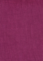 Robe Longue Portefeuille En Lin Violette